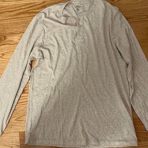 J Crew broken in long sleeve tee